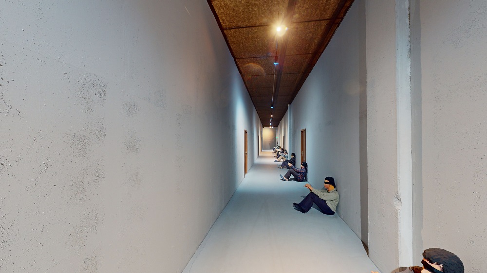 ماکت راهرو مرگ در زندان گوهردشت